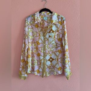 Guess Paisley & Pink Blouse
